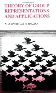 Tapa de Theory of group representations and applications
