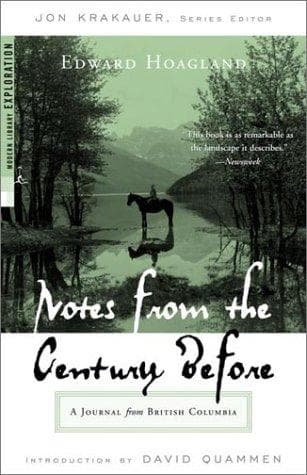 Tapa de Notes from the century before