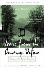 Tapa de Notes from the century before