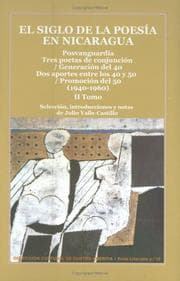 Tapa de El Siglo de la PoesÃa en Nicaragua, Tomo II