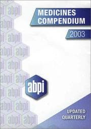 Tapa de Medicines Compendium 2003