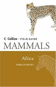 Tapa de Mammals of Africa (Illustrated Checklist)