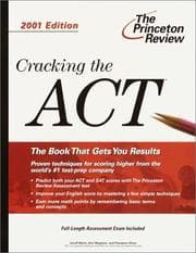 Tapa de Cracking the ACT