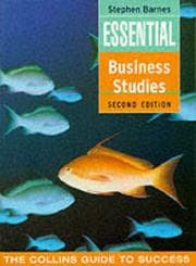 Tapa de Essential Business Studies