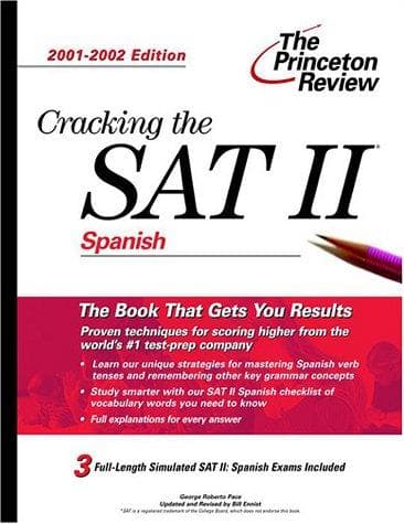 Tapa de Cracking the SAT II