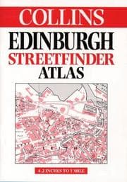 Tapa de Collins Edinburgh Streetfinder Atlas