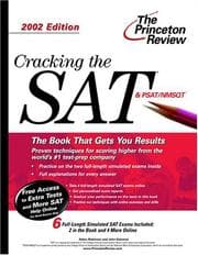 Tapa de Cracking the SAT 2002