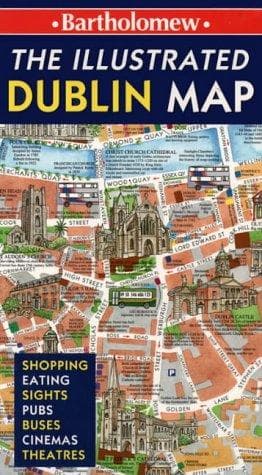 Tapa de Illustrated Dublin Map