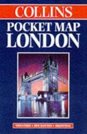 Tapa de Collins Pocket Map London