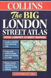 Tapa de Collins Big London Street Atlas