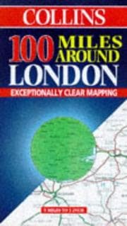 Tapa de Collins 100 Miles Around London