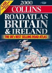 Tapa de 2000 Road Atlas Britain and Ireland