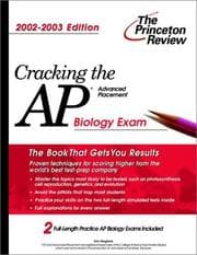 Tapa de Cracking the AP Biology