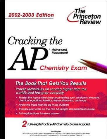 Tapa de Cracking the AP Chemistry
