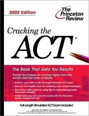 Tapa de Cracking the Act 2002