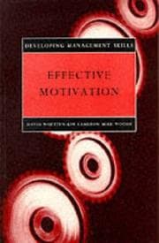 Tapa de Effective Motivation
