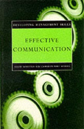 Tapa de Effective Communication