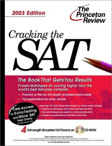 Tapa de Cracking the SAT