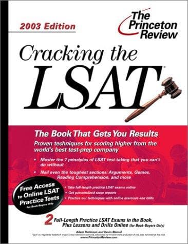Tapa de Cracking the LSAT