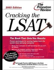 Tapa de Cracking the LSAT