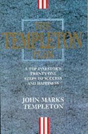 Tapa de The Templeton plan