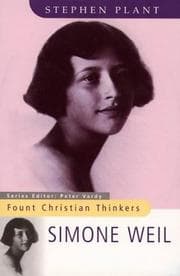 Tapa de Simone Weil (Fount Christian Thinkers)