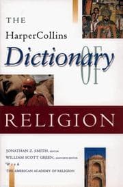 Tapa de HarperCollins Dictionary of Religion