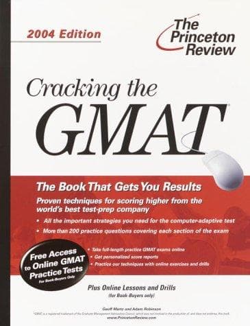 Tapa de Cracking the GMAT