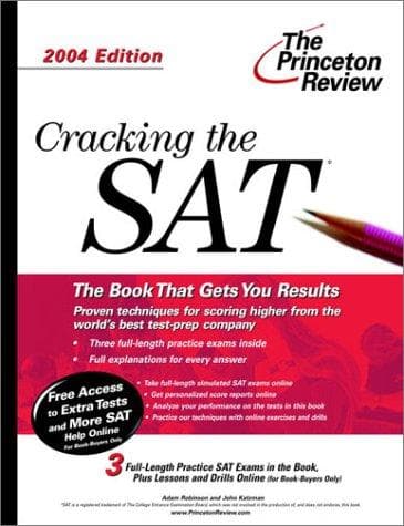 Tapa de Cracking the SAT