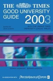 Tapa de The Times good university guide 2003