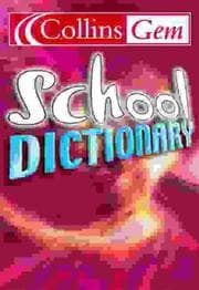 Tapa de Gem School Dictionary