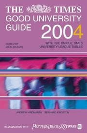 Tapa de TIMES GOOD UNIVERSITY GUIDE, 2004; ED. BY JOHN O'LEARY
