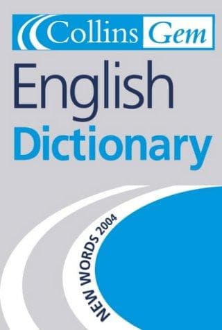 Tapa de English Dictionary (Collins GEM)