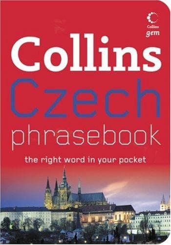 Tapa de Collins Czech phrasebook