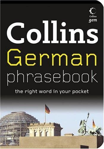 Tapa de Collins German phrasebook