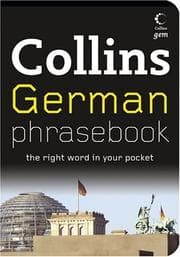 Tapa de Collins German phrasebook