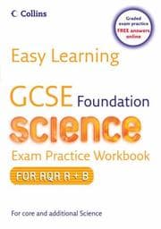 Tapa de Science Revision Guides Easy Learning GCSE Science Exam Practice Workboo