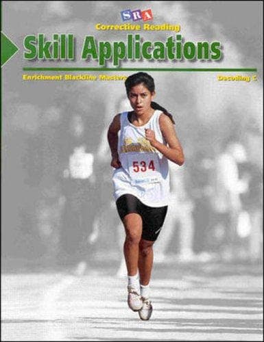 Tapa de Corrective Reading - Decoding C Blackline Masters