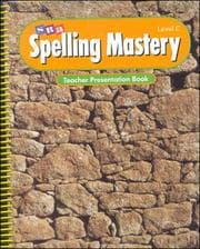 Tapa de Spelling Mastery Level C Teachers Presentation Book