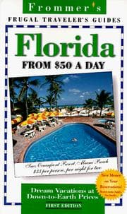 Tapa de Frommer's Florida on $50 a Day