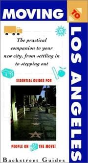 Tapa de Moving to Los Angeles