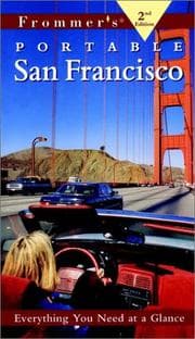 Tapa de Frommer's Portable San Francisco (Frommer's Portable Guides)