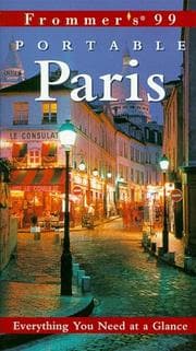 Tapa de Frommer's Portable Paris