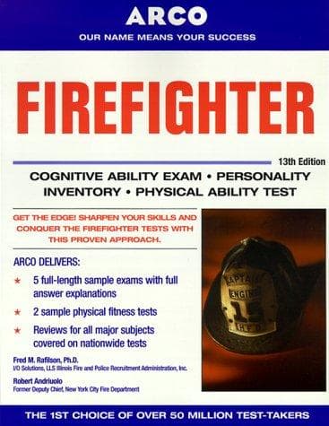Tapa de Master the Firefighter Exam, 13/e (Firefigher, 13th ed)