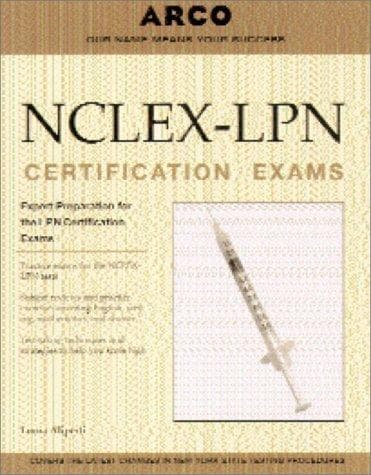 Tapa de Licensed Practical Nurse Exams (Academic Test Prep)