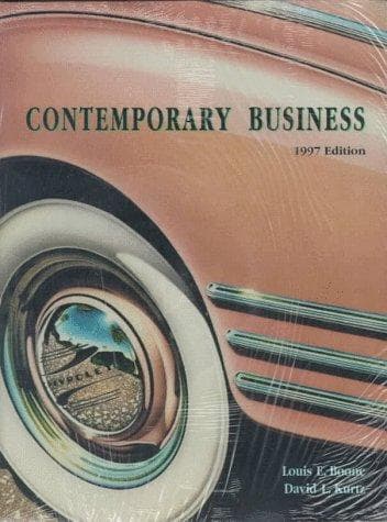 Tapa de Contemporary Business: Learning Guide