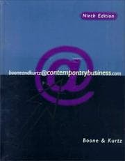 Tapa de Contemporary Business (The Dryden Press Series in Management)