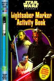 Tapa de Lightsaber Marker Activity Book