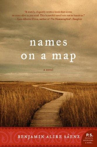 Tapa de Names on a Map