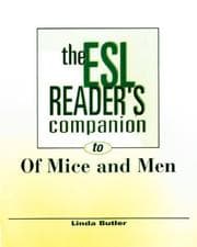 Tapa de The ESL reader's companion to Of mice and men by John Steinbeck